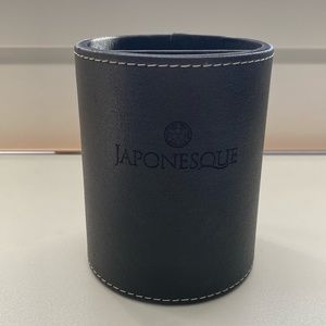 Japonesque makeup brush holder cup black